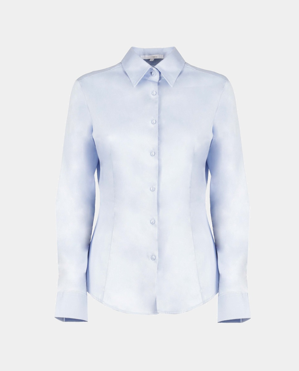 Camicia azzurra Elisabetta - SHIRT - NaraMilano