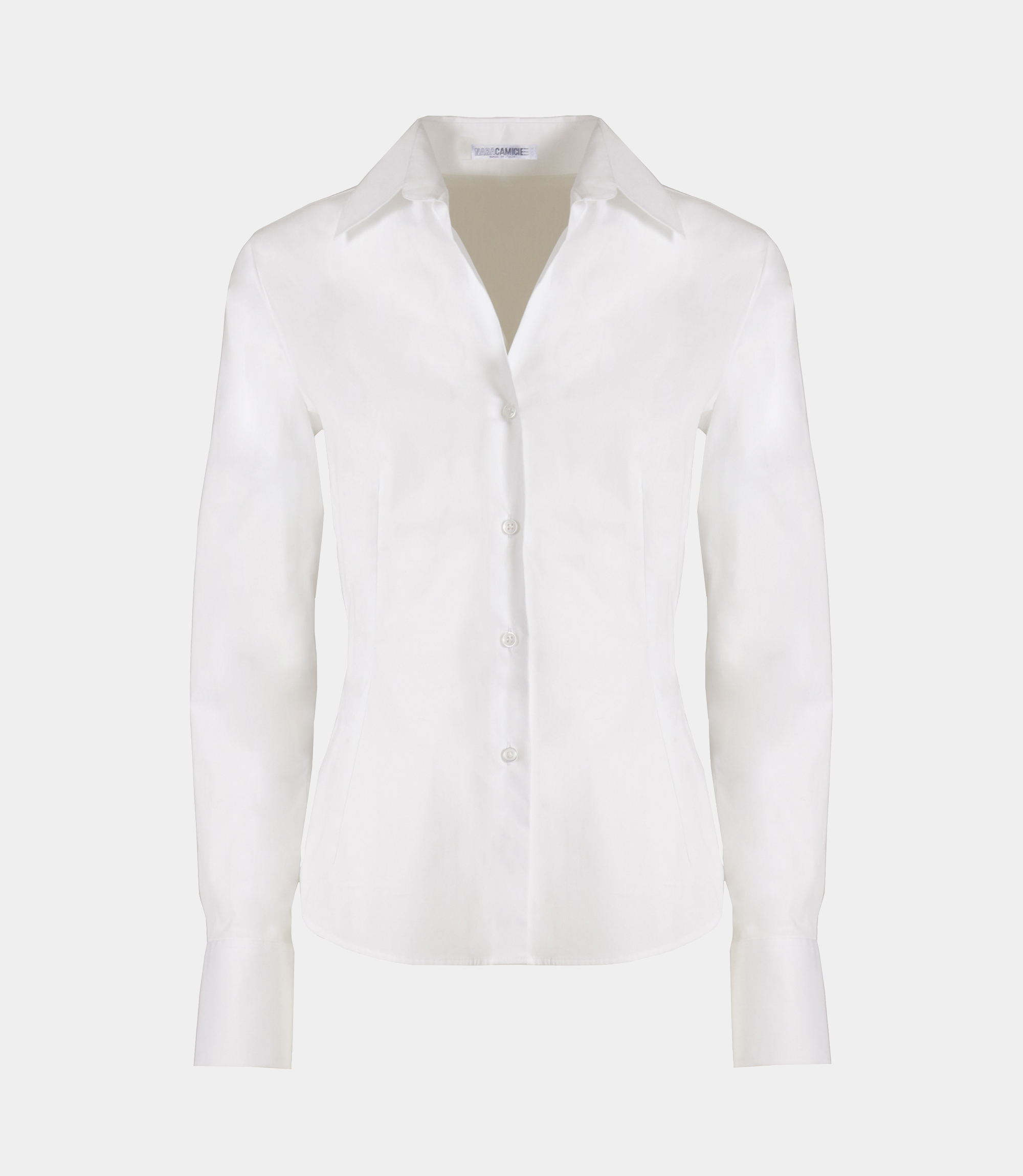 Kelly white shirt - WHITE - NaraMilano