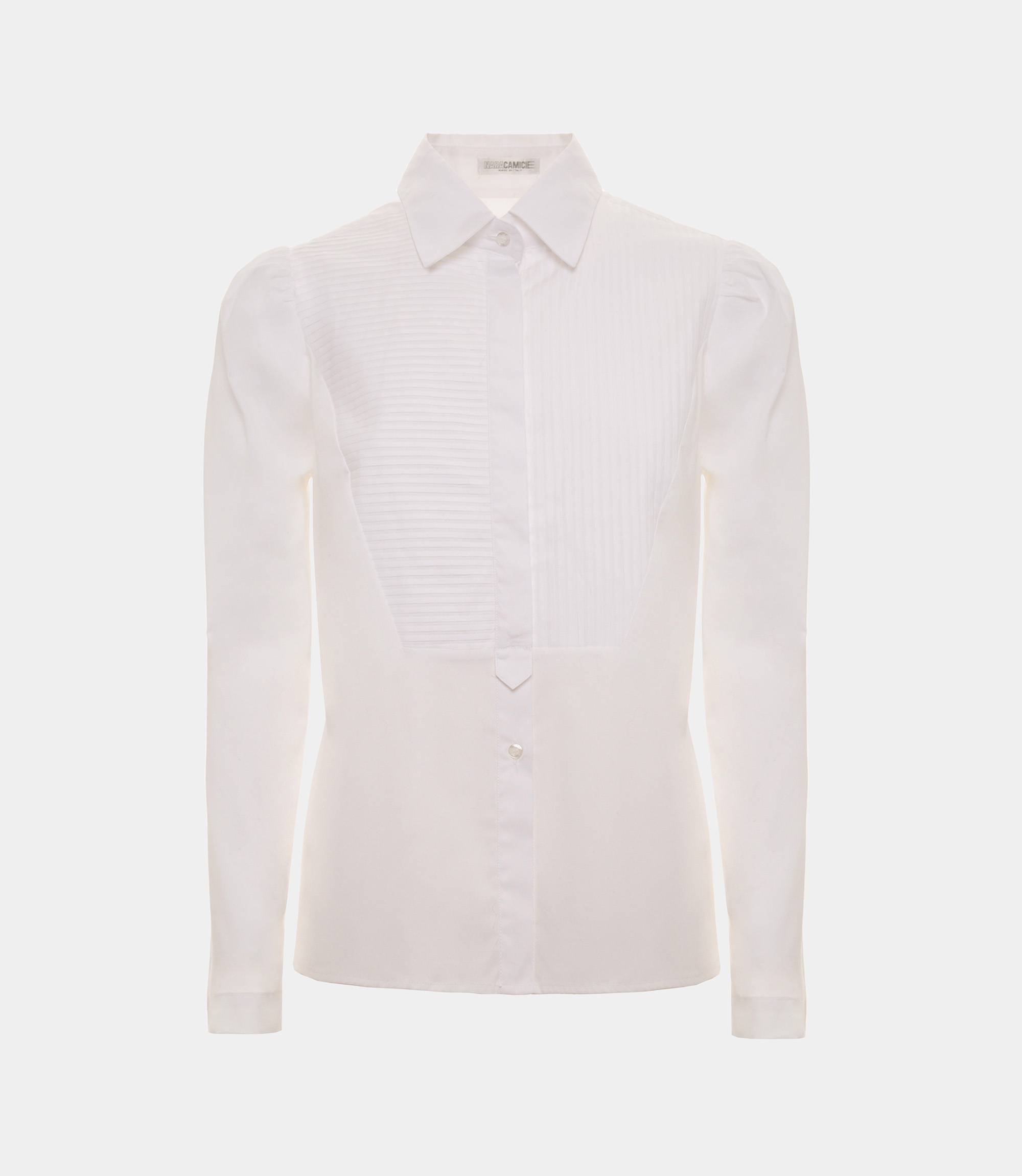 Tuxedo shirt - White - Nara Milano