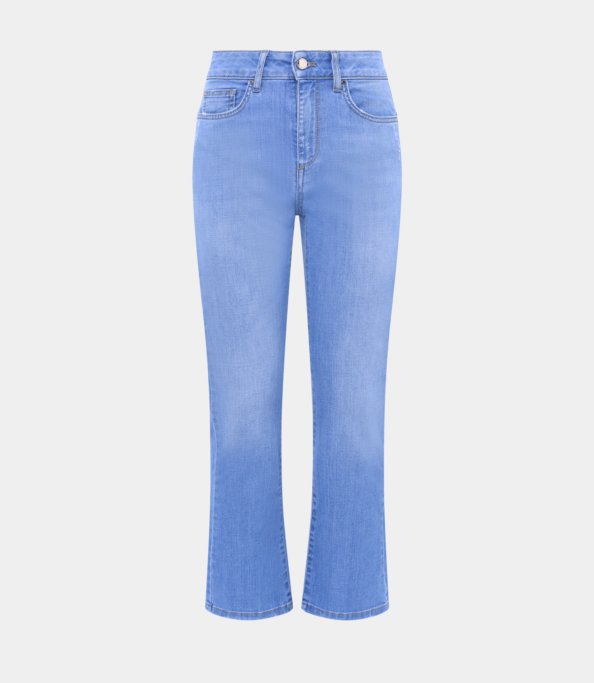 Bootcut pants - BLUE - NaraMilano