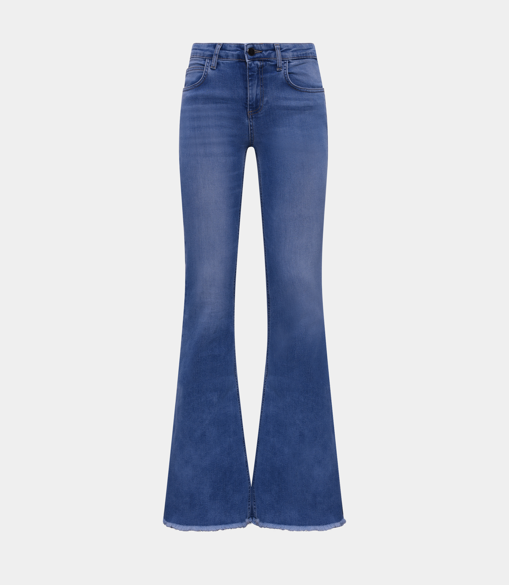 Low-waisted jeans with flare - CLOTHING - NaraMilano