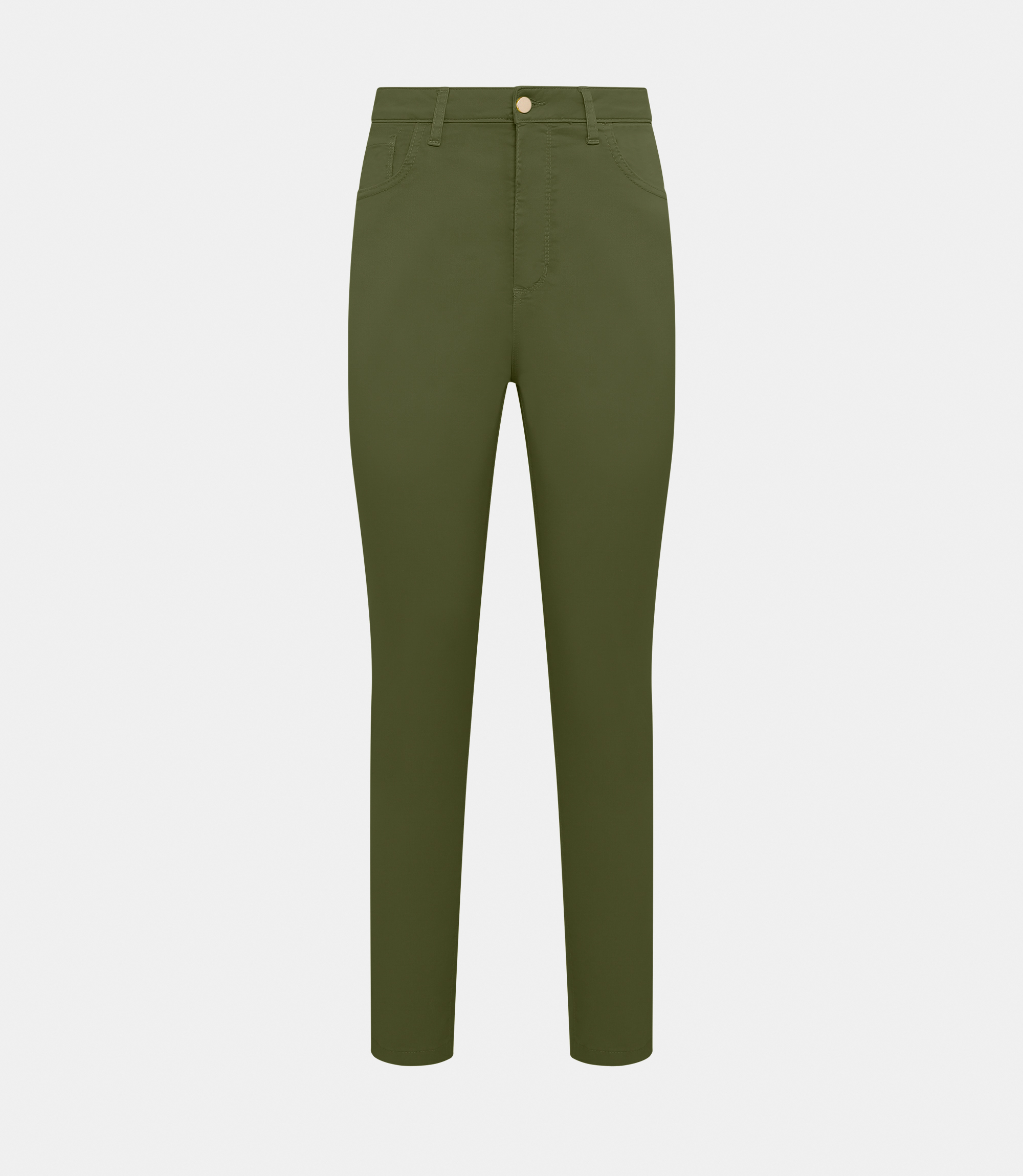 5 pockets skinny trousers - Military - NaraMilano