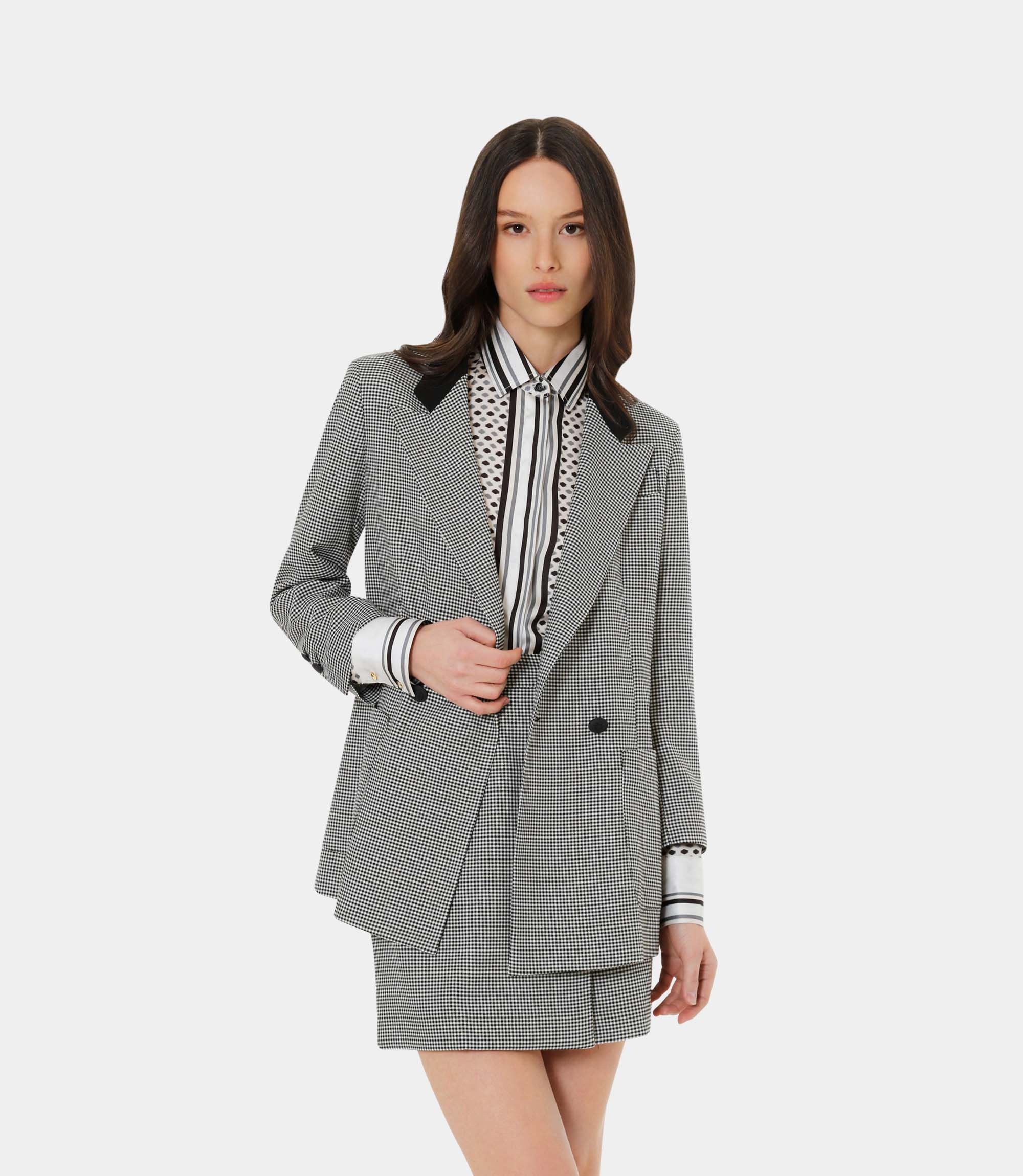 Houndstooth men's blazer - Printed - NaraMilano