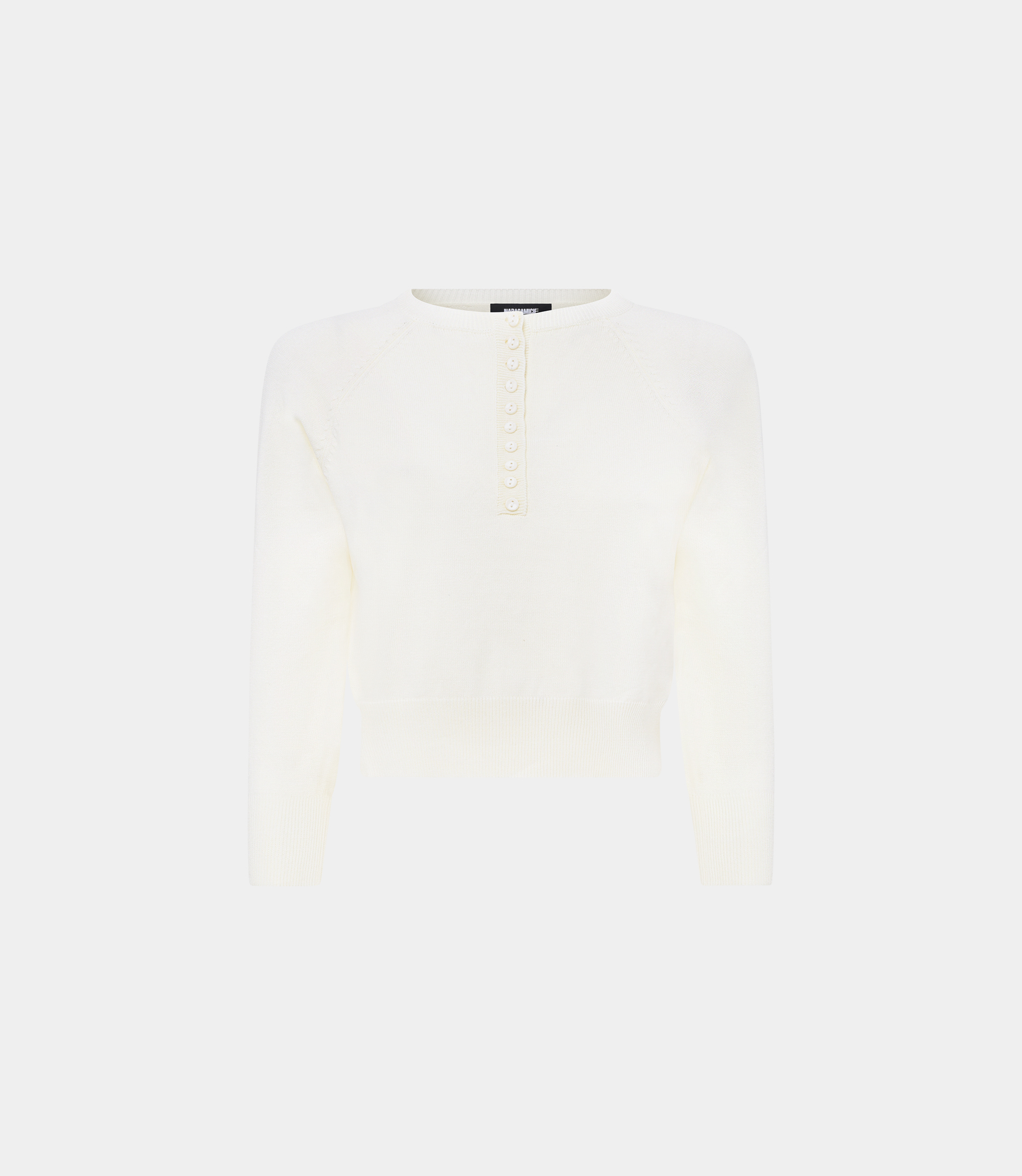 Cropped sweater with long sleeves - CLOTHING - NaraMilano