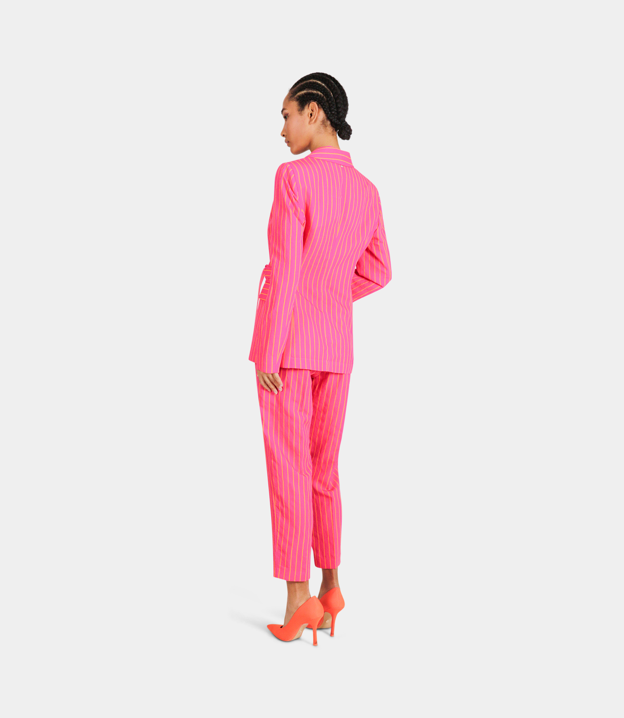 Jacket with side closure - Printed - NaraMilano