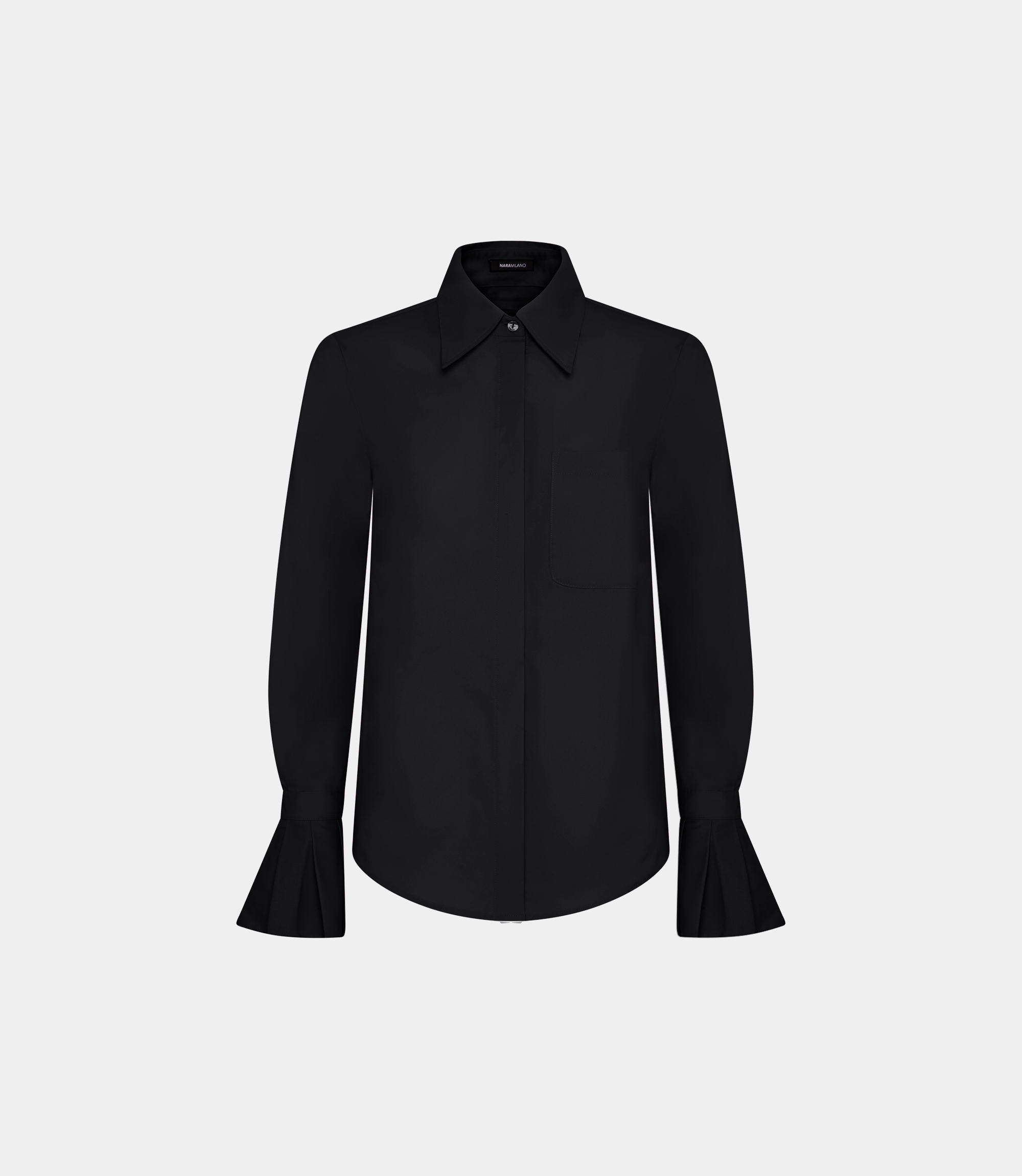 Regular shirt - BLACK - NaraMilano