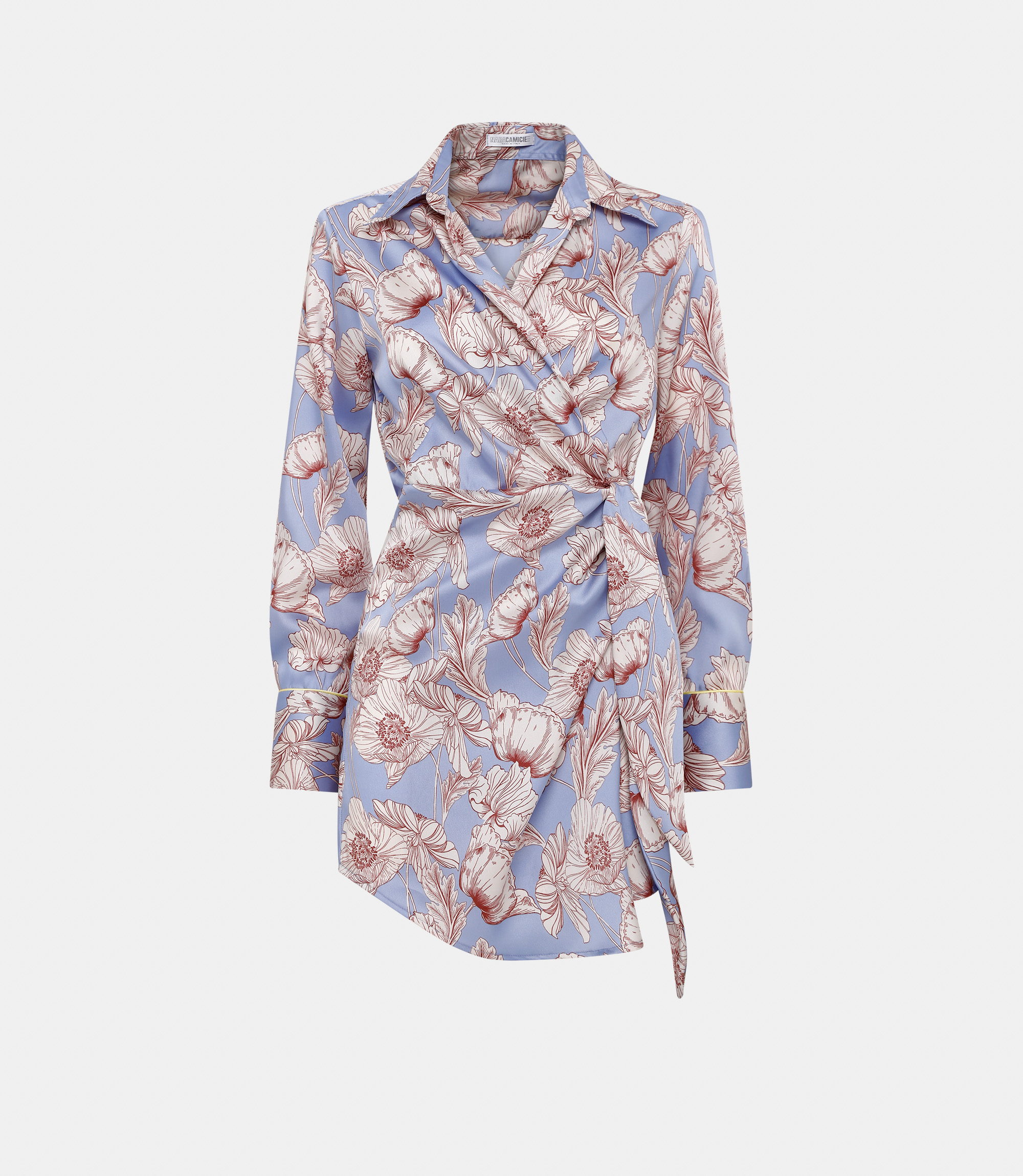 Mini wrap dress - Printed - NaraMilano