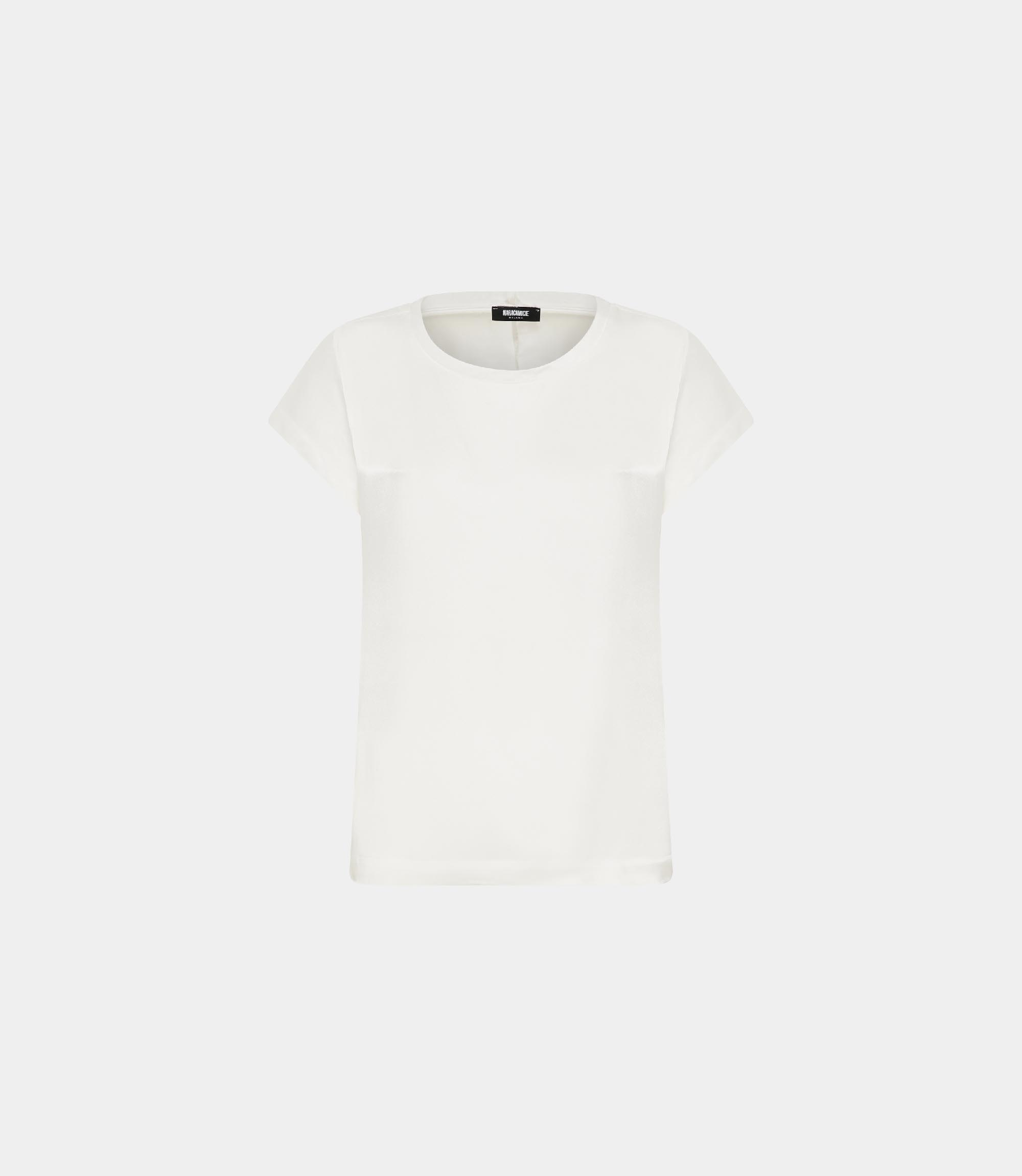T-shirt basic - WHITE - NaraMilano