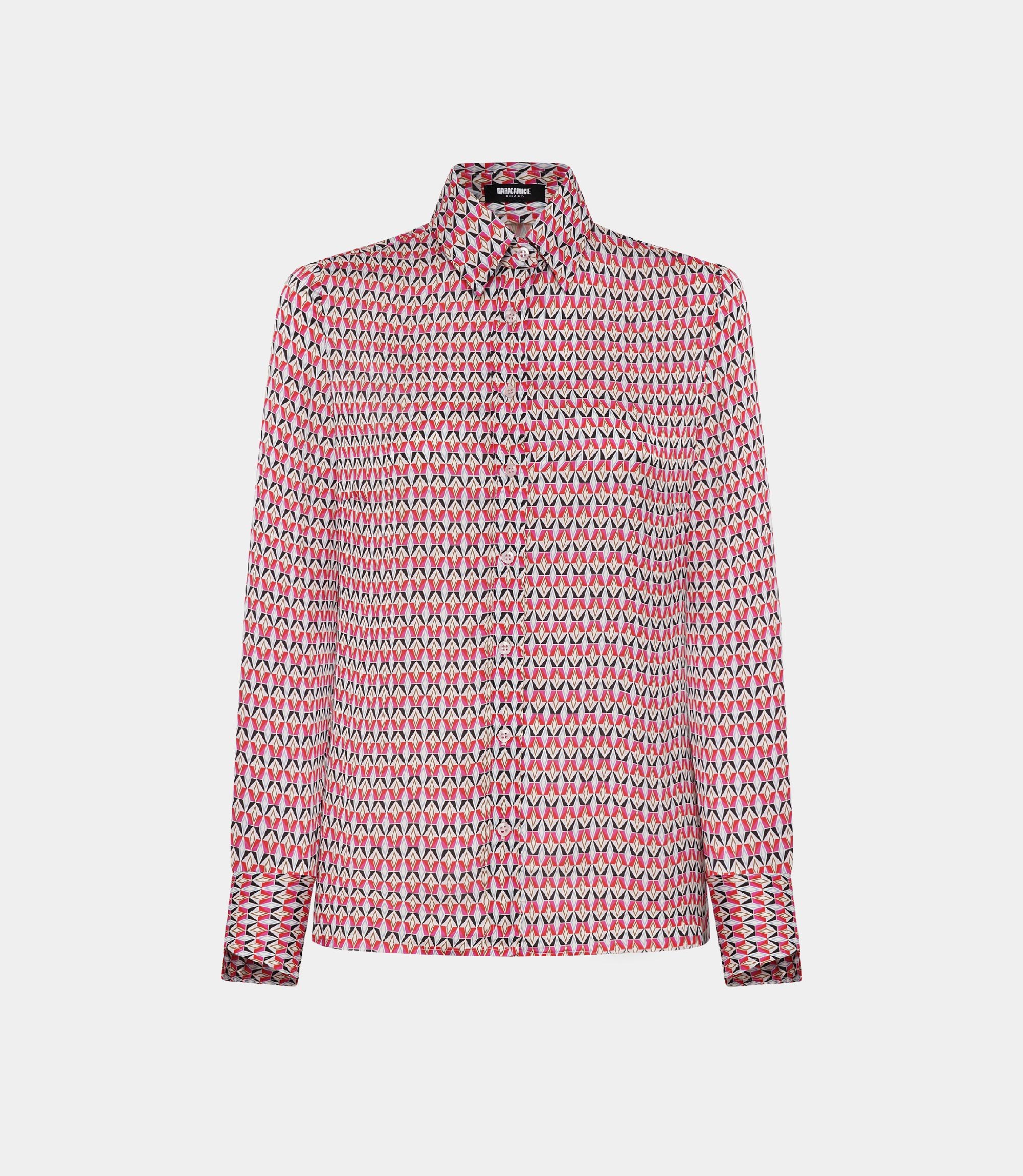 Women's printed blouse - Printed - NaraMilano