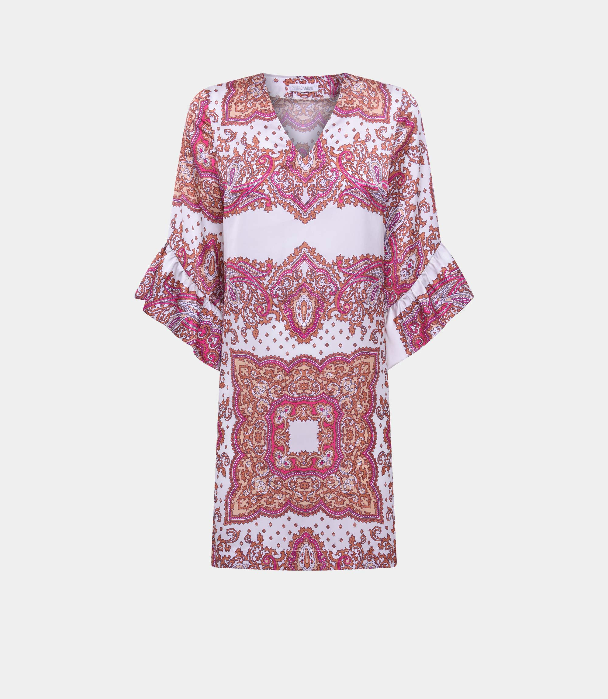 Printed tunic dress - Printed - NaraMilano