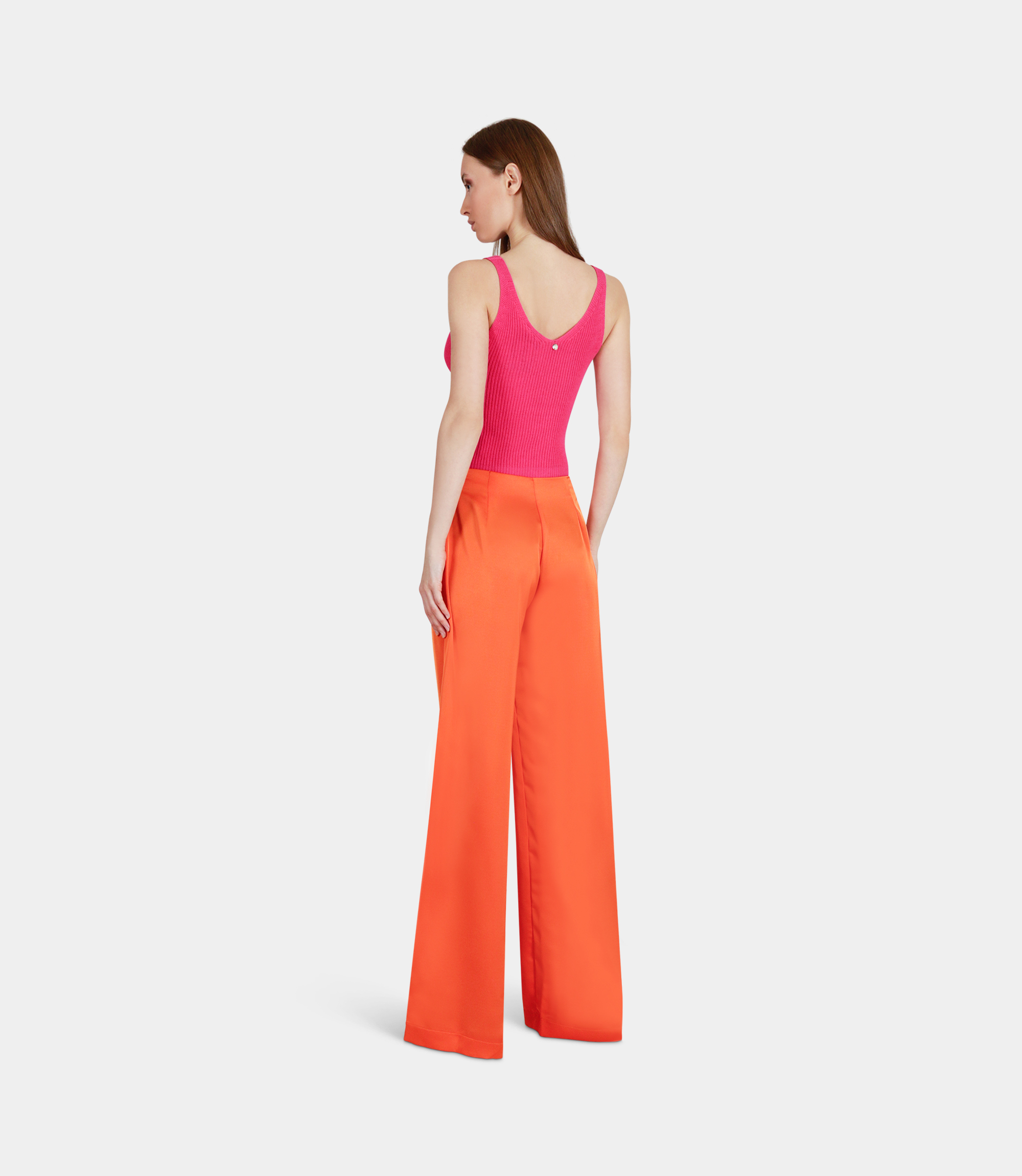 Palazzo pants - ORANGE - NaraMilano