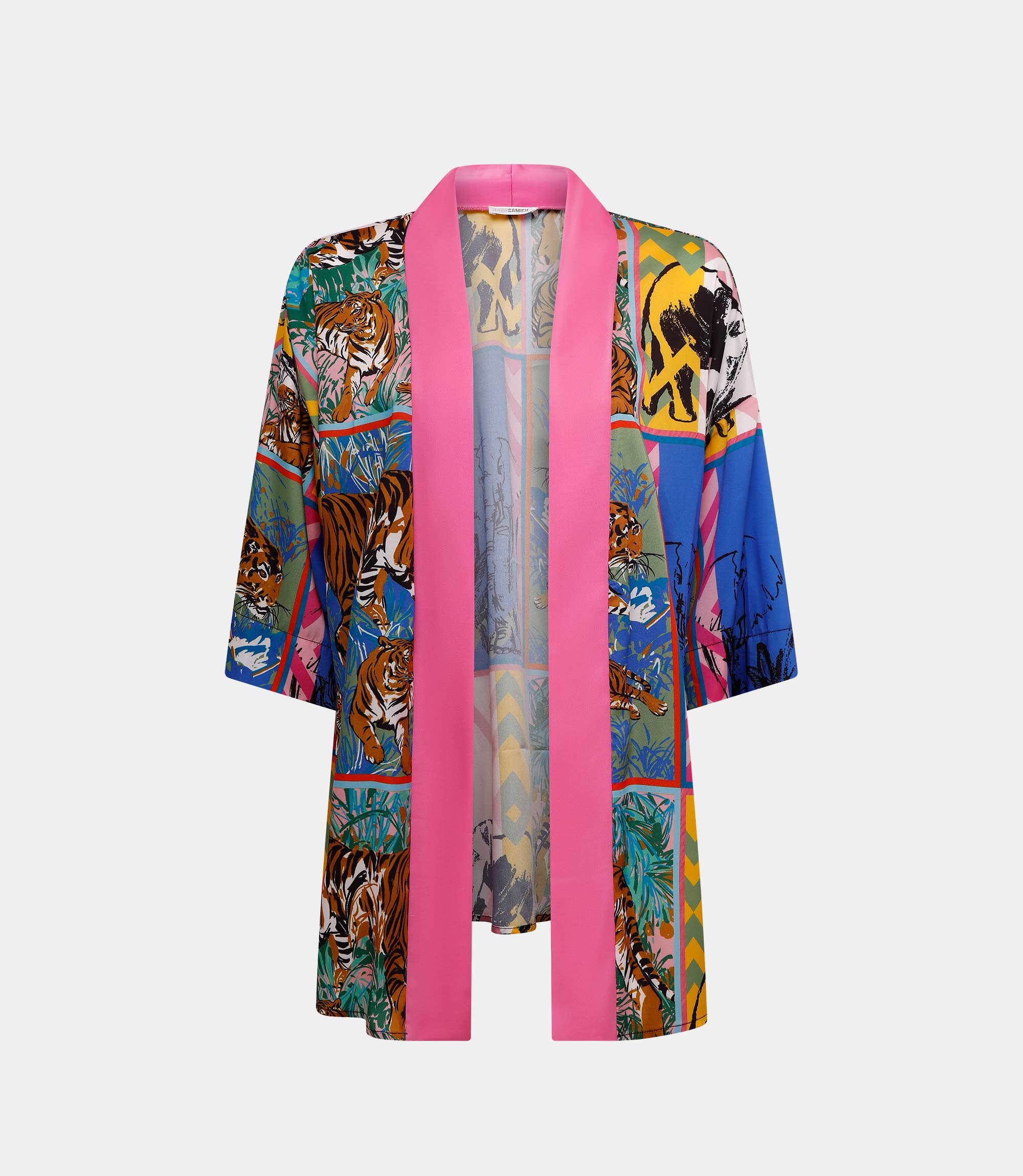 Kimono safari stampato - Stampa - NaraMilano