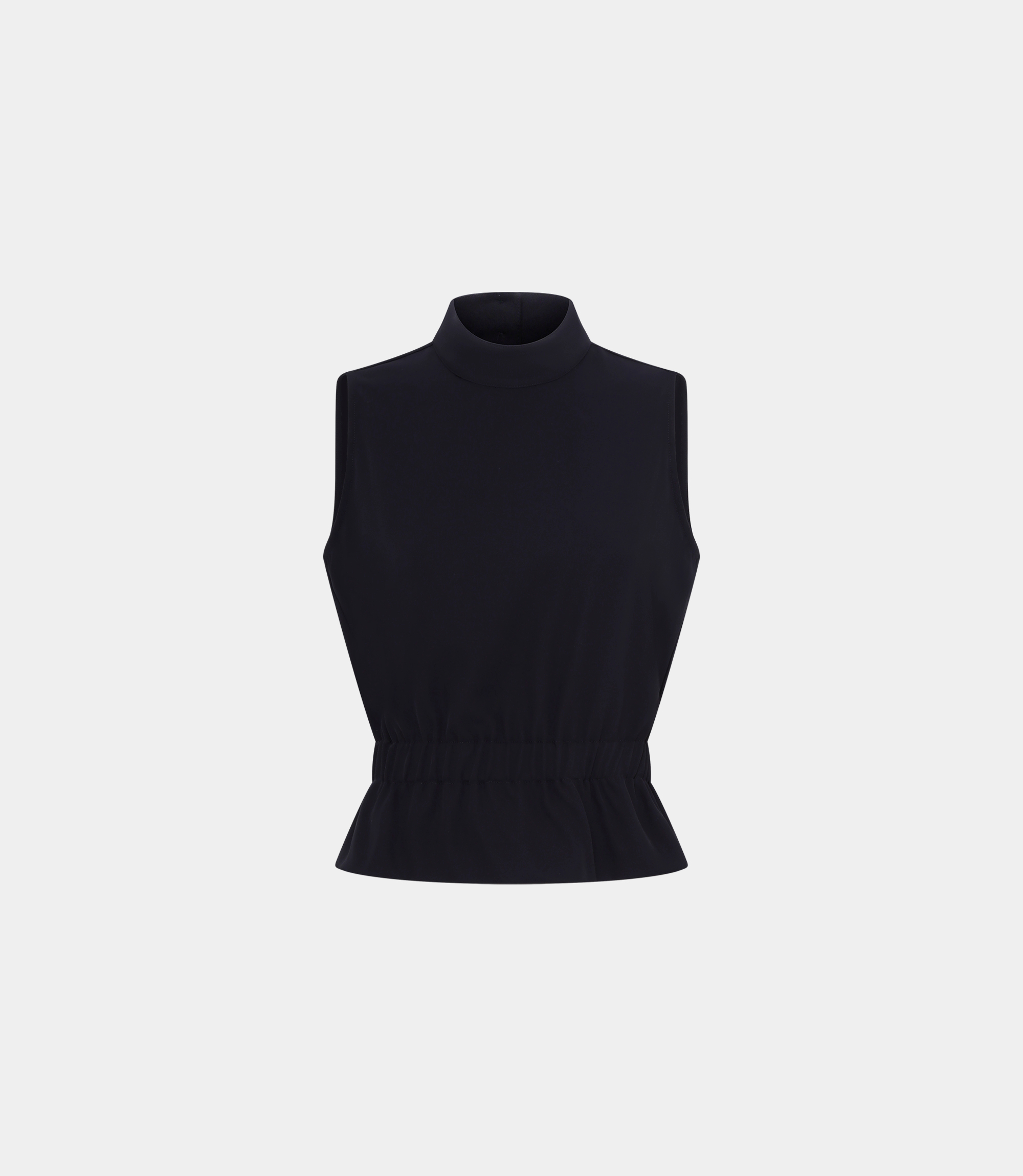 Sleeveless blouse - BLACK - NaraMilano