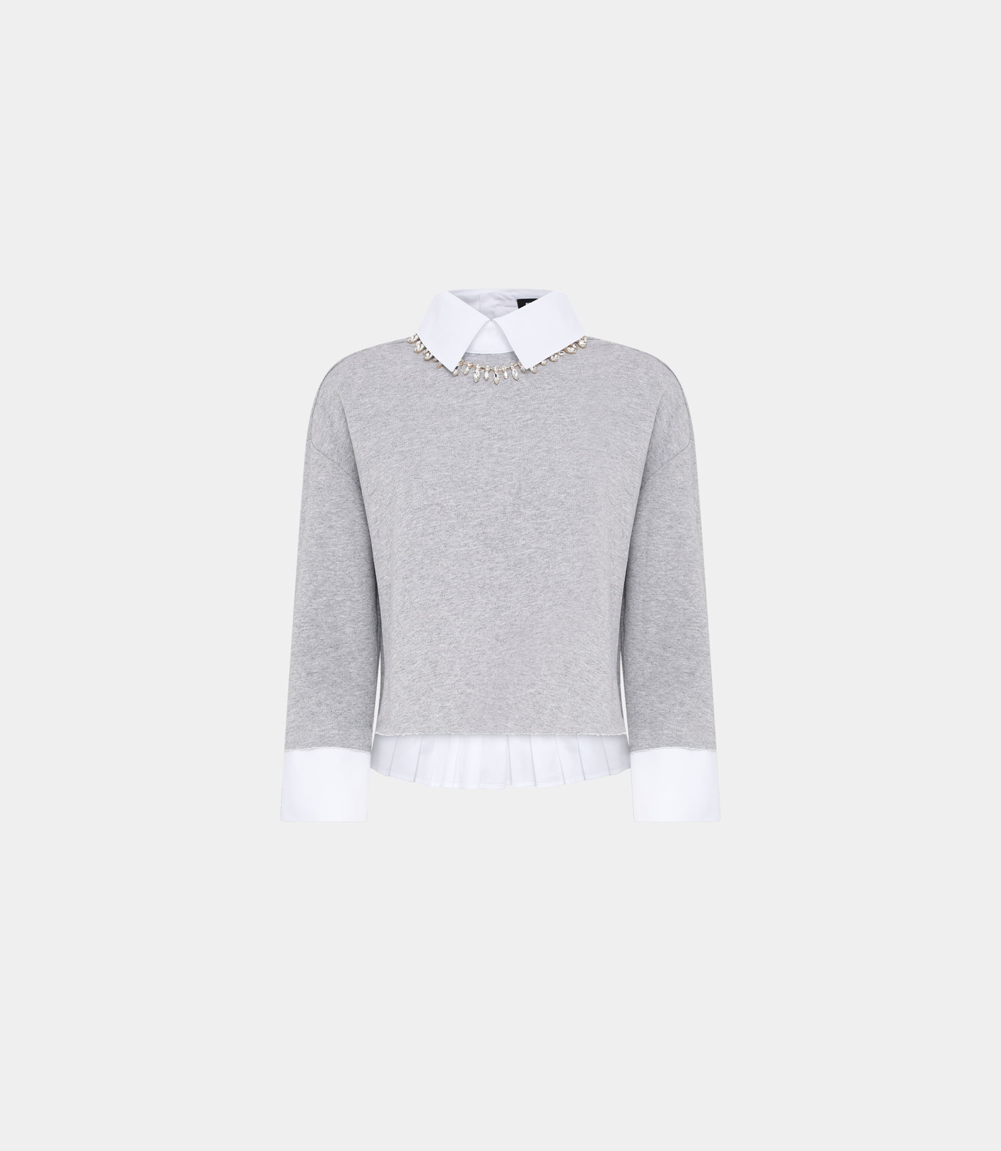 Two-tone sweatshirt - CLOTHING - NaraMilano