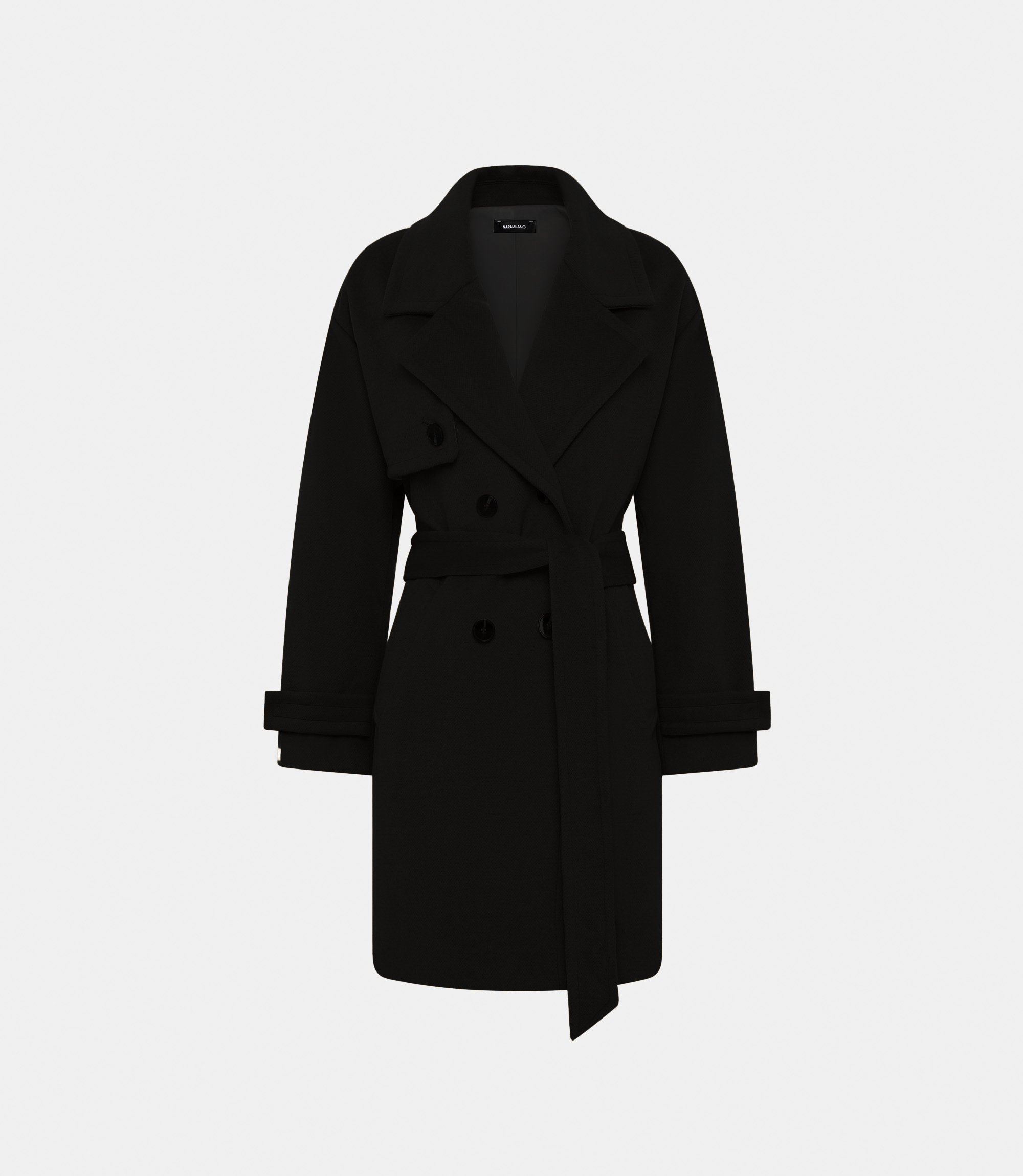 Trench coat - BLACK - NaraMilano