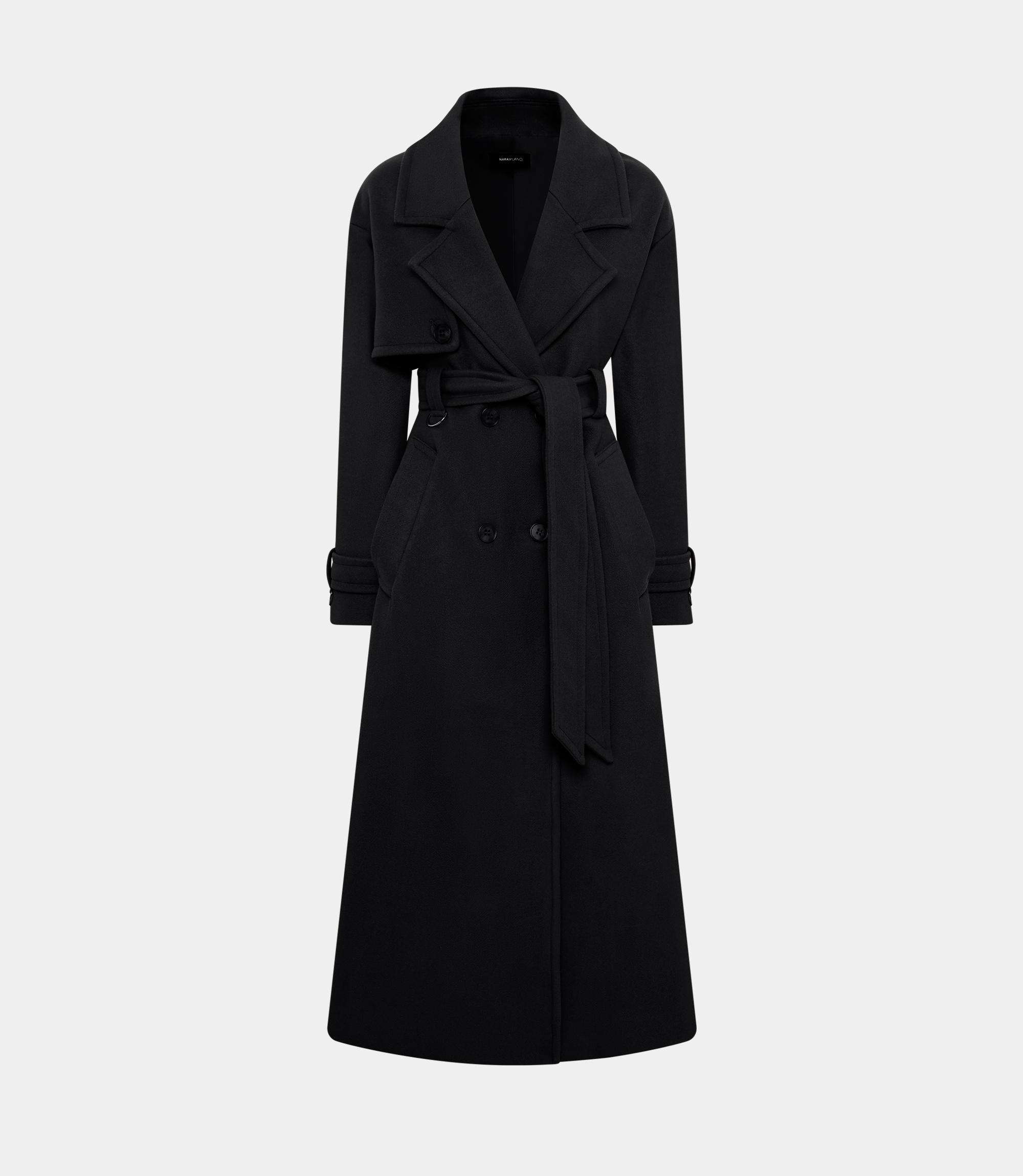 Trench coat - BLACK - NaraMilano