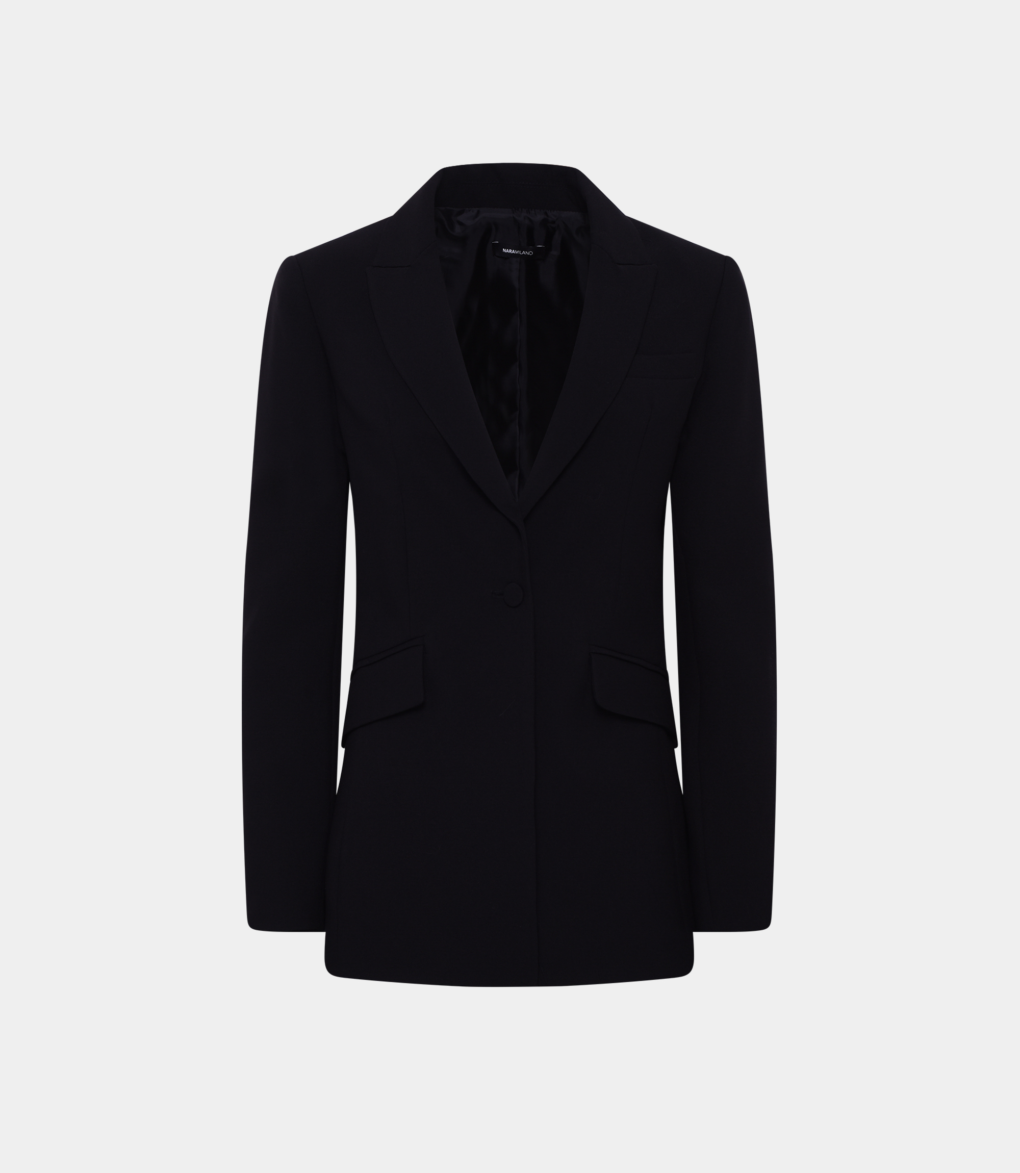 Slim fit jacket - BLACK - NaraMilano