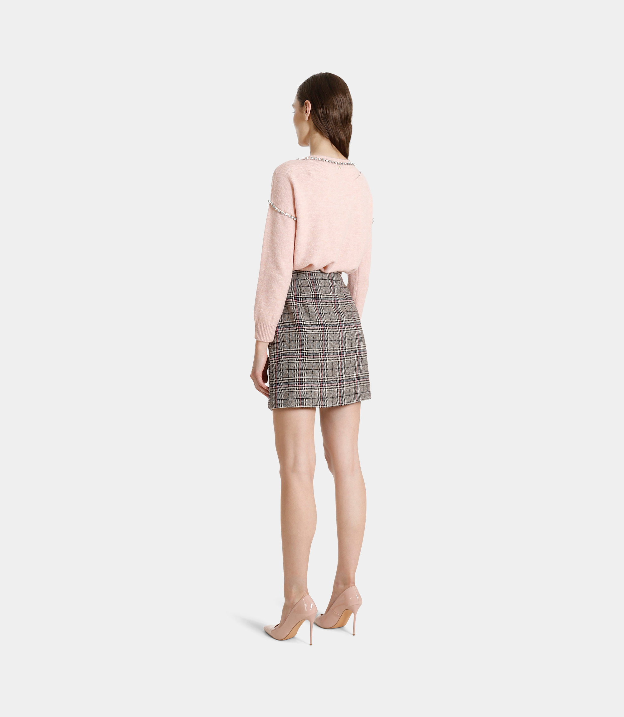 Slim fit skirt - Printed - NaraMilano