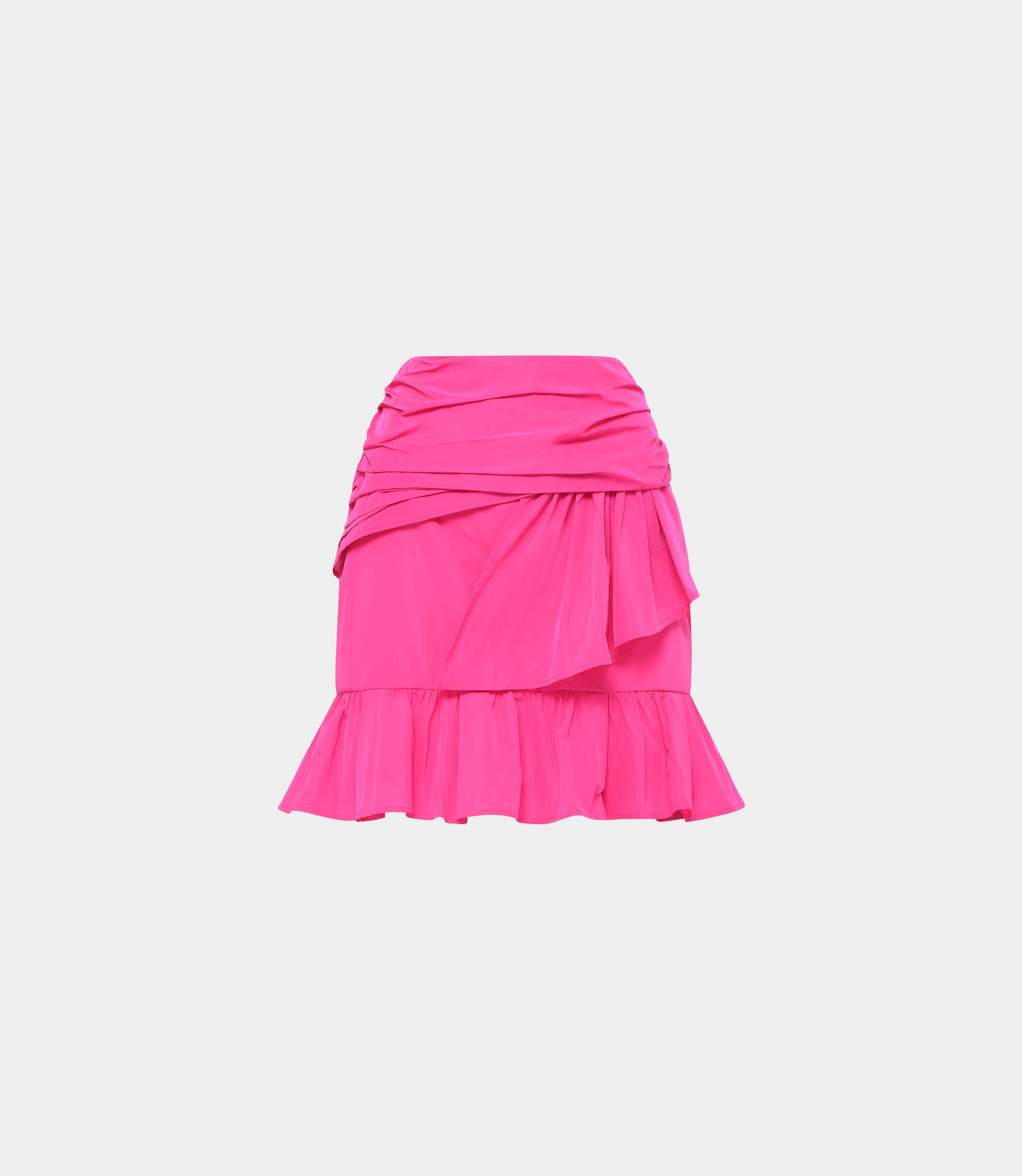 Pleated mini skirt - PINK - NaraMilano
