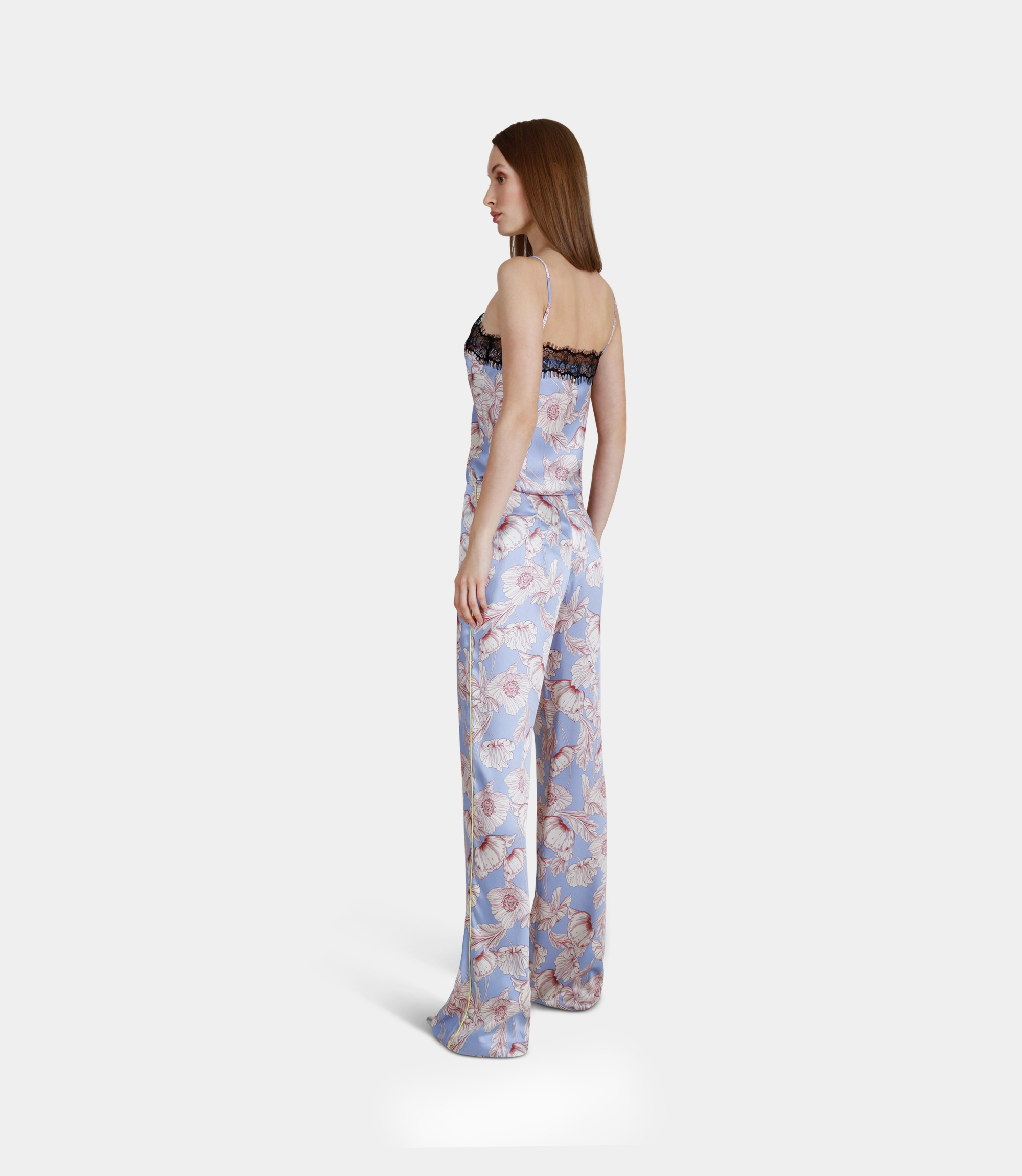 Printed palazzo pants - Printed - NaraMilano