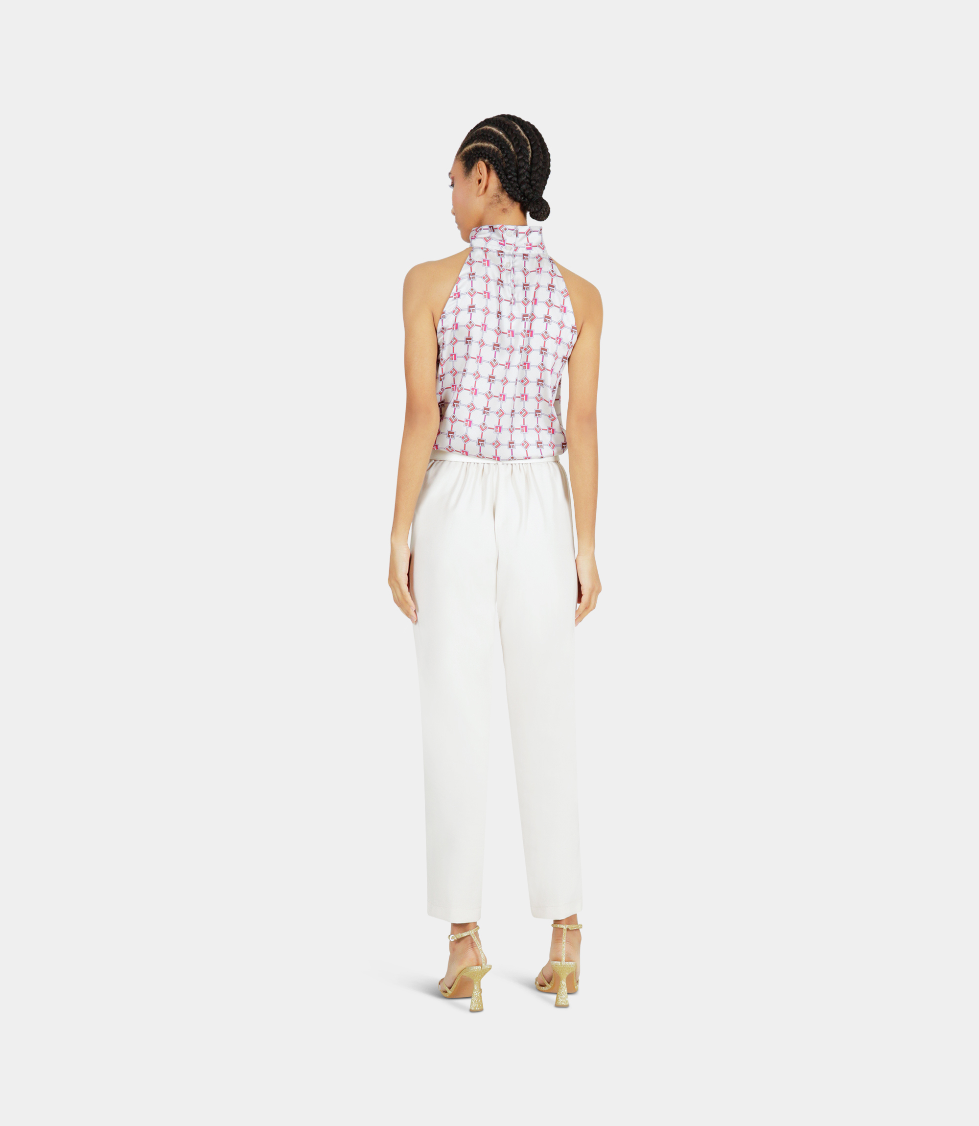 Palazzo pants - GREY - NaraMilano