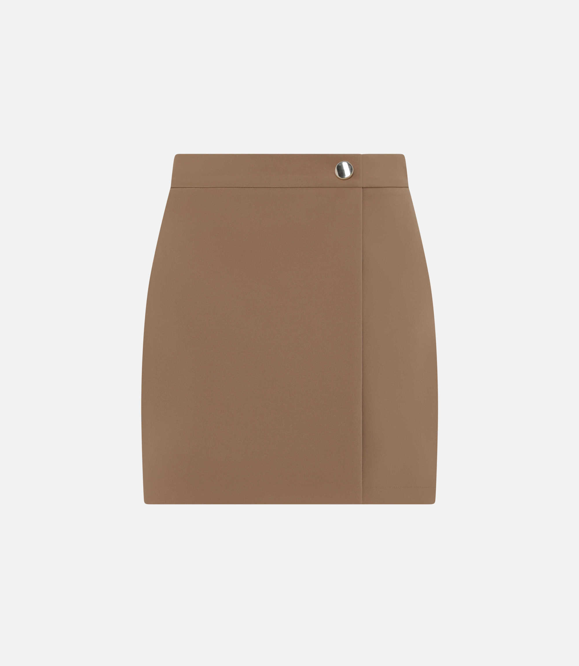Wrap skirt - Brown - NaraMilano