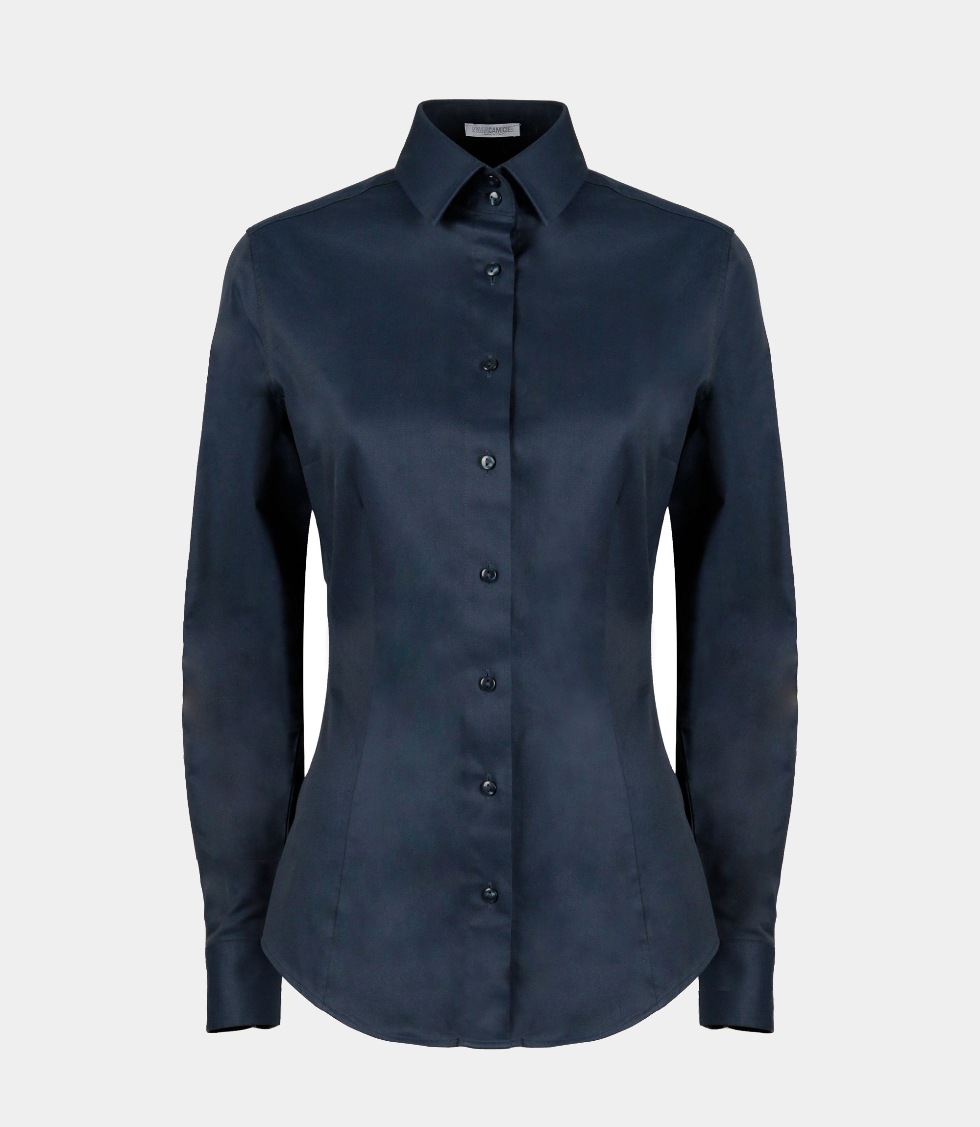 Sofia dark blue shirt - SHIRT - NaraMilano