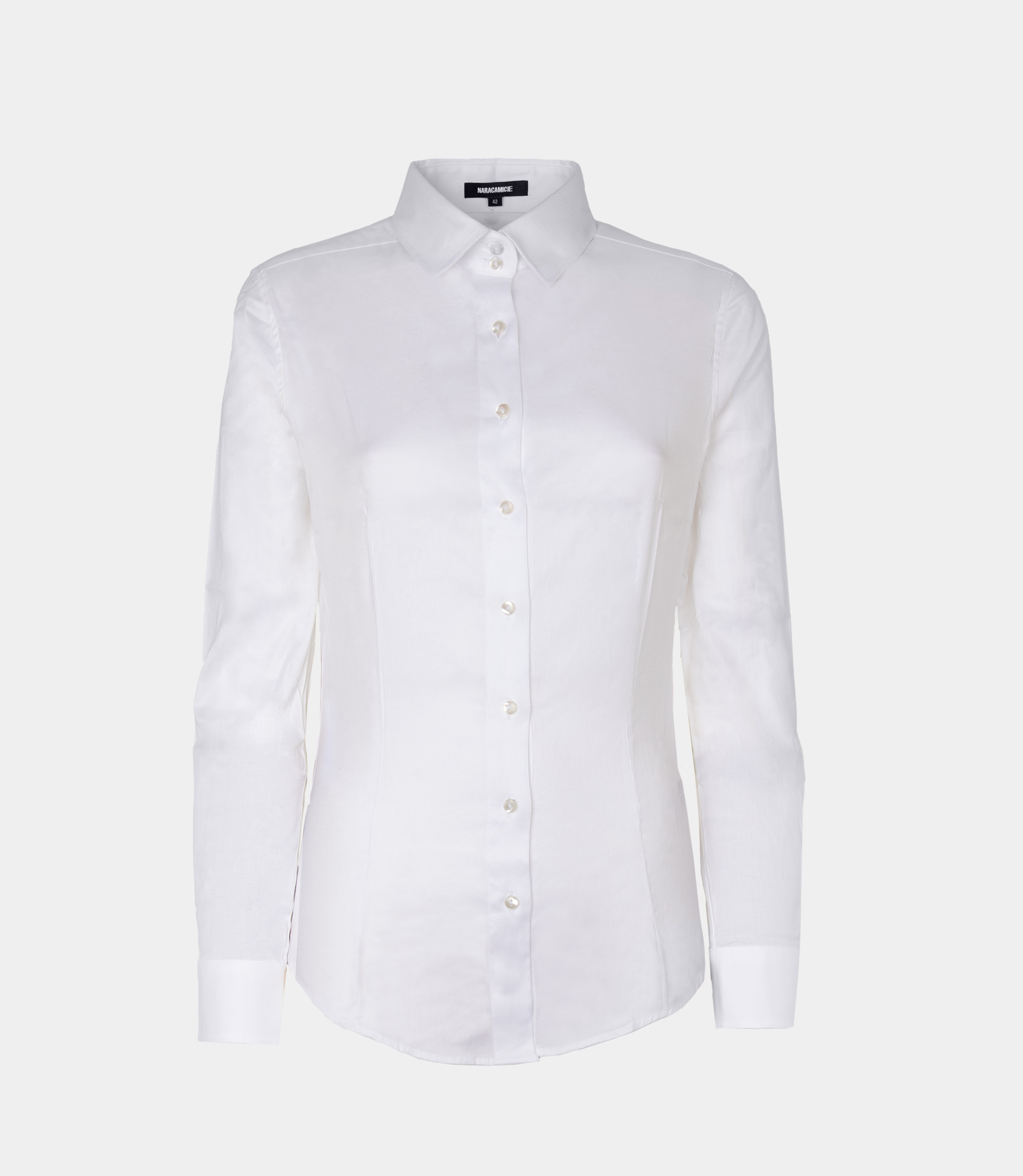 Virna white shirt - WHITE - NaraMilano