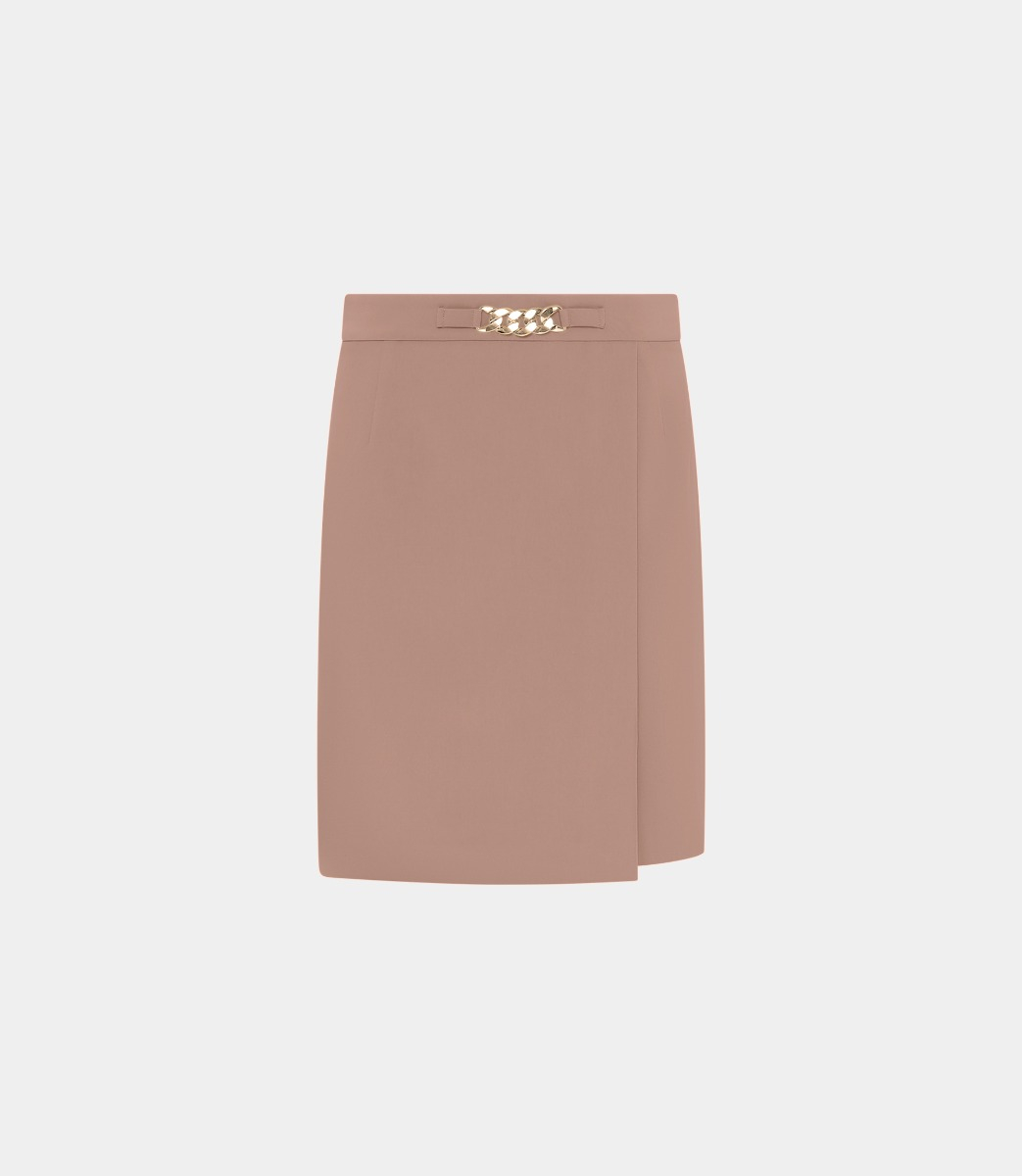 Skirt with chain - PINK - NaraMilano