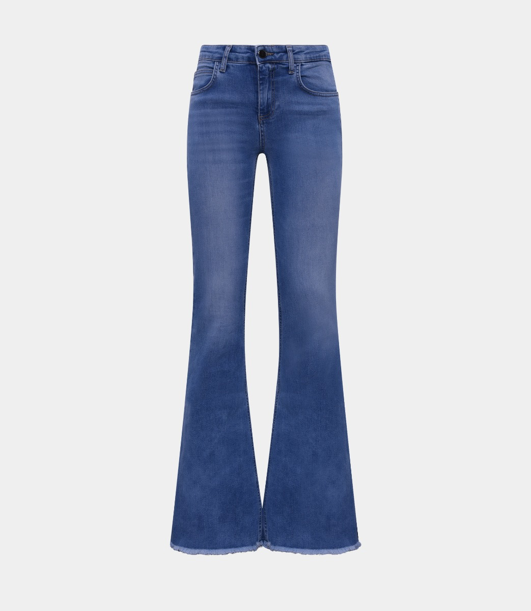 Low waisted jeans - BLUE - NaraMilano